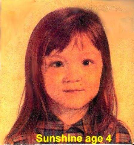 Sunshine 4-vuotiaana